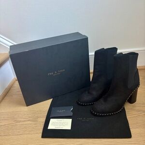 Rag & Bone Boots US Size 8 - Romi - Nord Ann Black